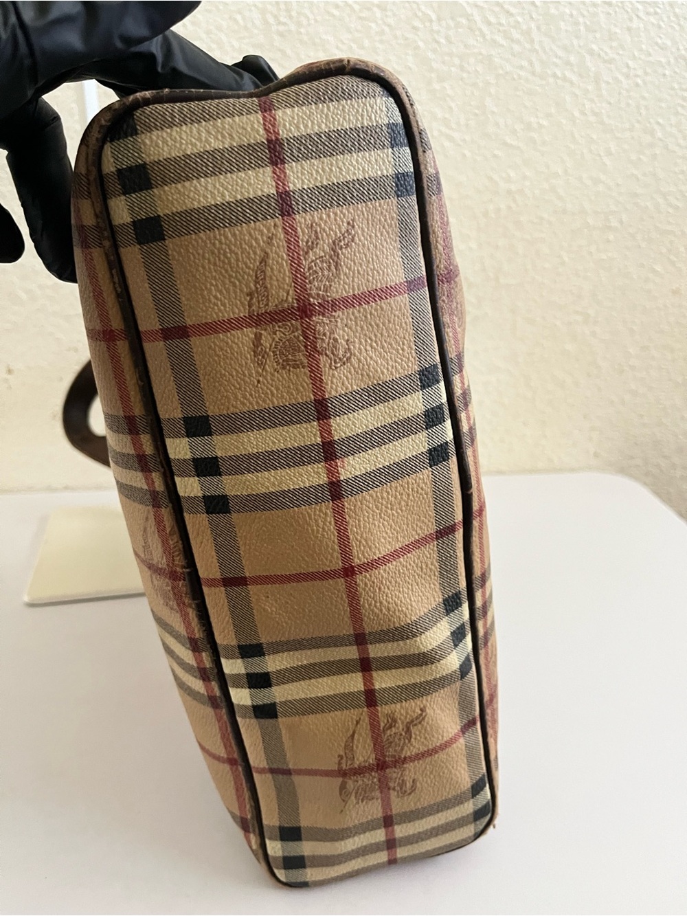 Burberry Haymarket tote bag - Picture 9 of 15